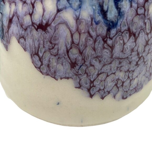 Signed Prescott Arizona Art Pottery Small Pitcher Creamer Tie-Dye Eileen Church - Picture 11 of 11